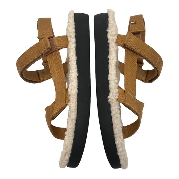 Everlane The Renew Teddy Sport Faux Fur Lined Outdoor Casual Sandals Women’s 7 - Picture 12 of 16